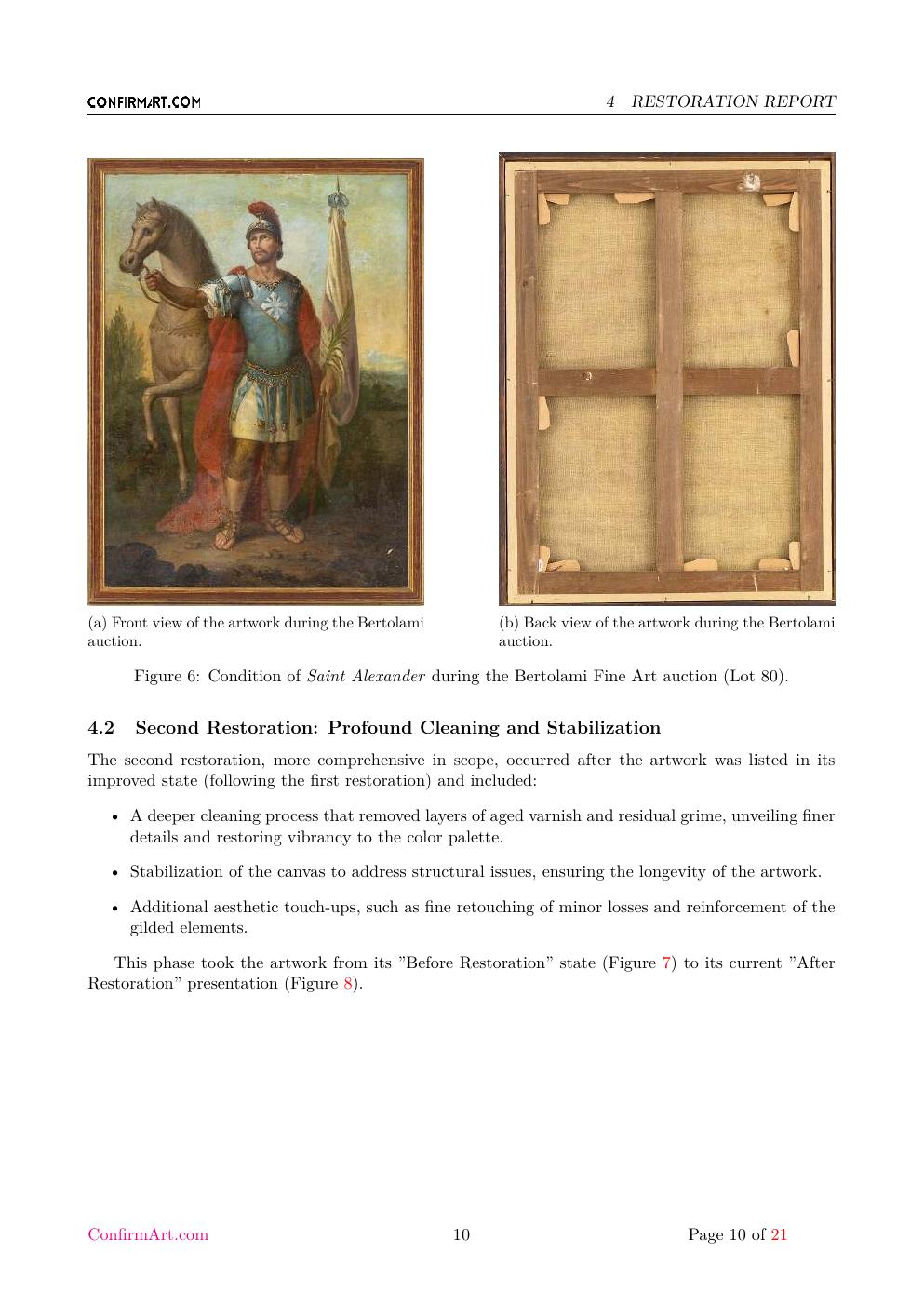 St Alexander report sample page 10