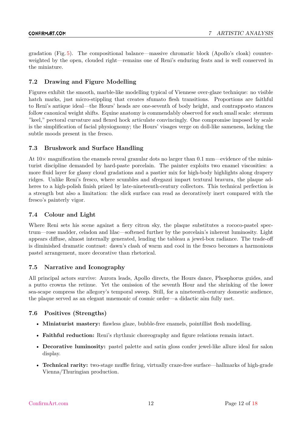 The Triumph of Apollo report sample page 12