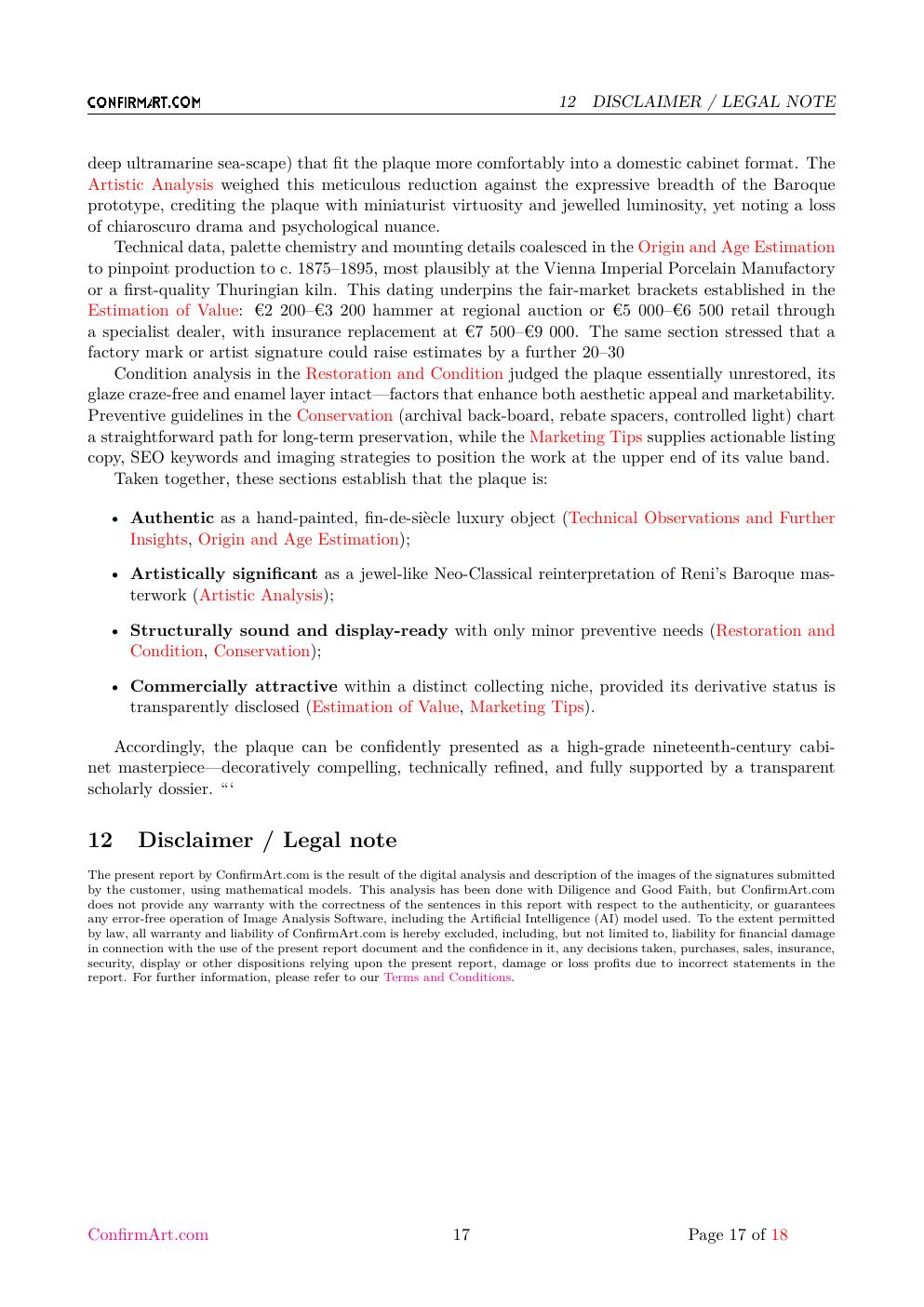 The Triumph of Apollo report sample page 17