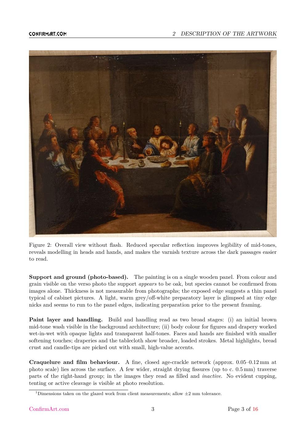 Anonymous Continental School, late 18 th report sample page 3