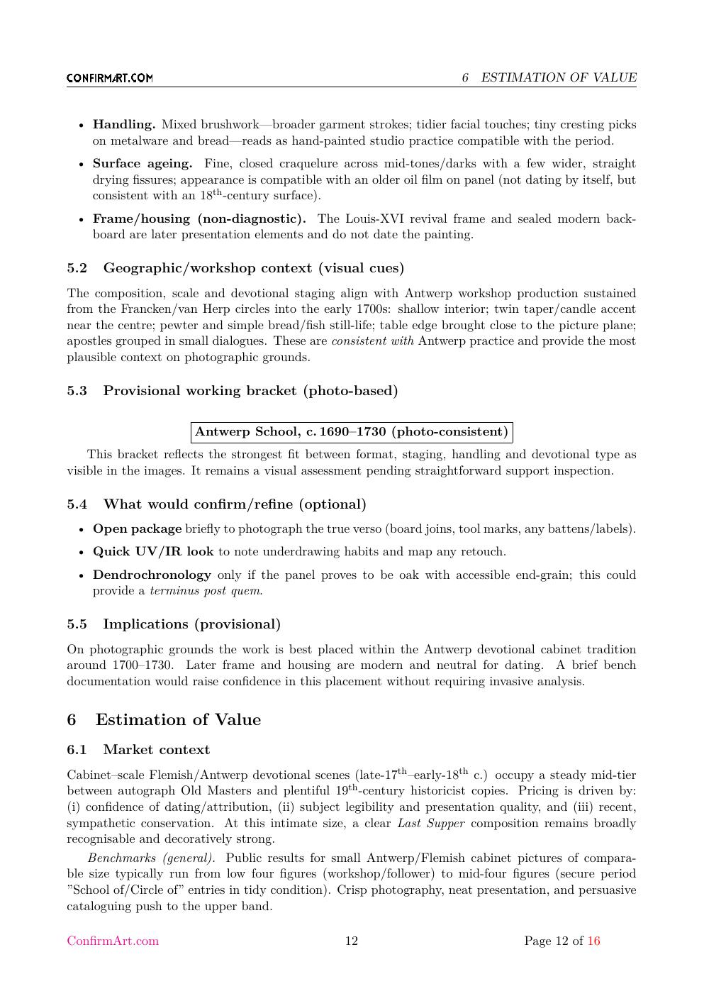 Anonymous Continental School, late 18 th report sample page 12
