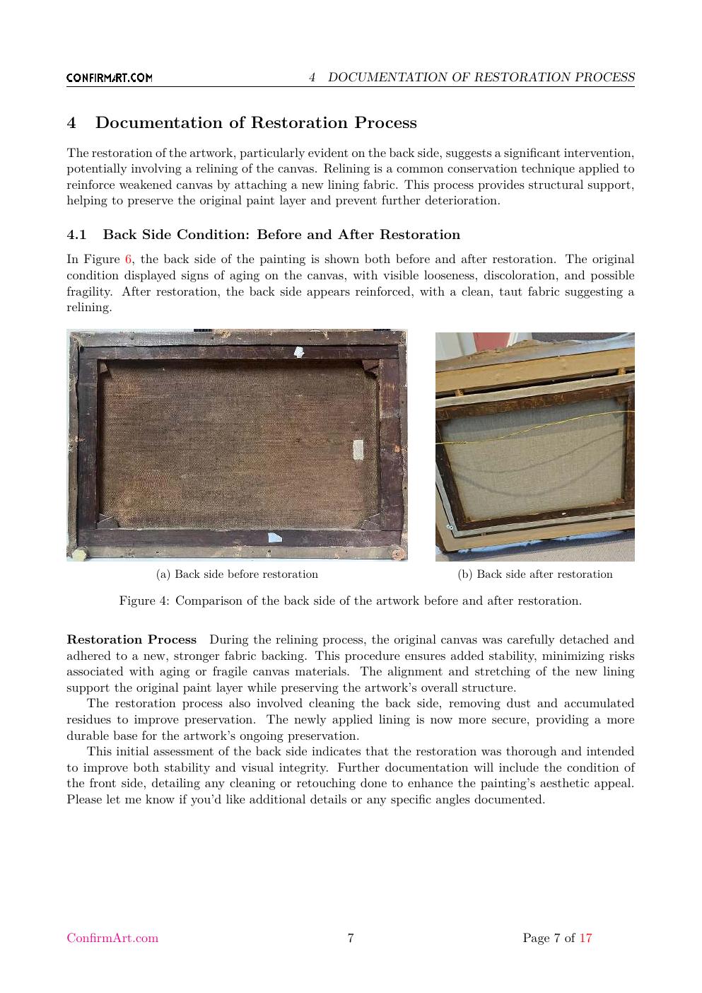 Victorian Sea report sample page 7