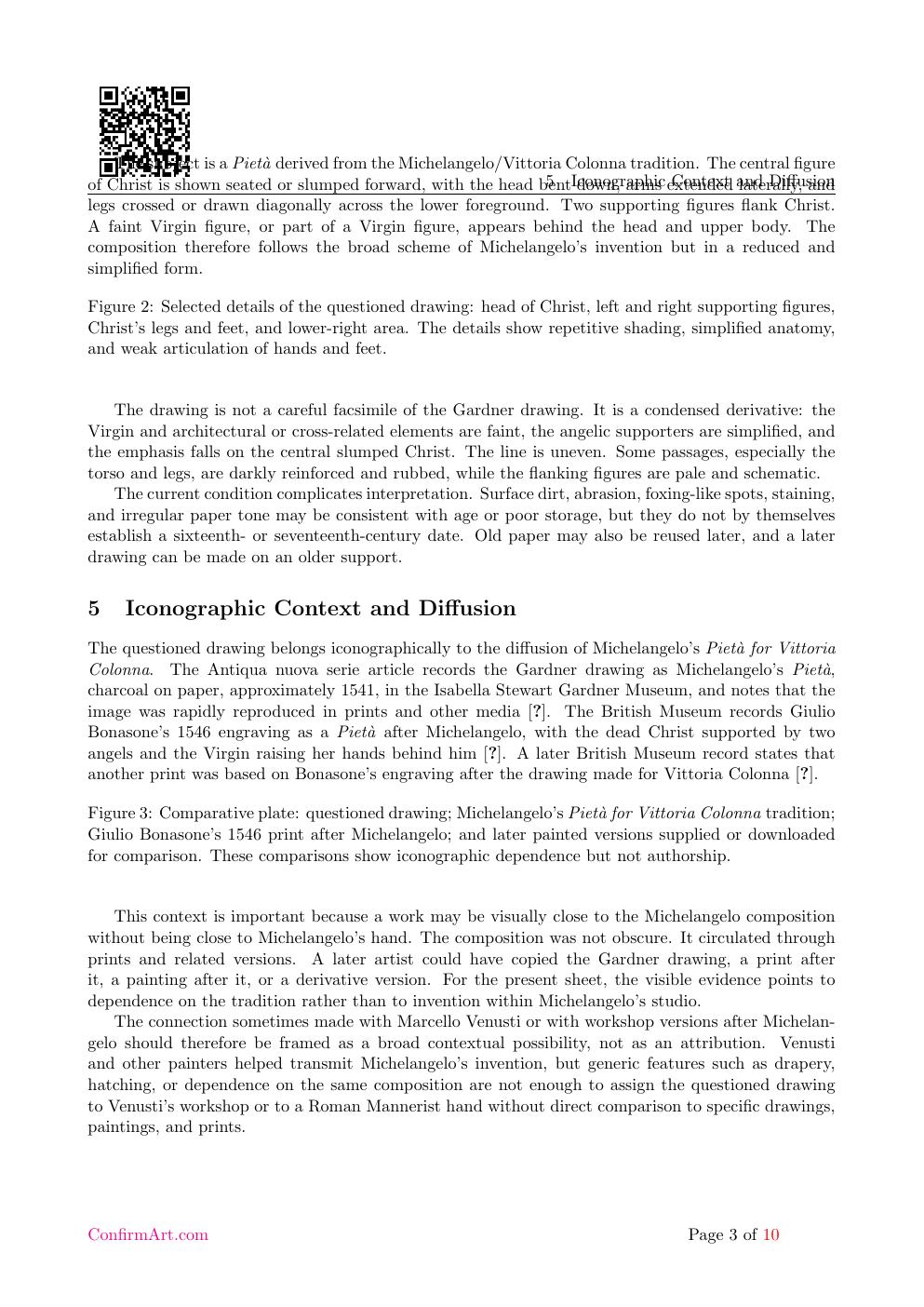 Michael report sample page 3