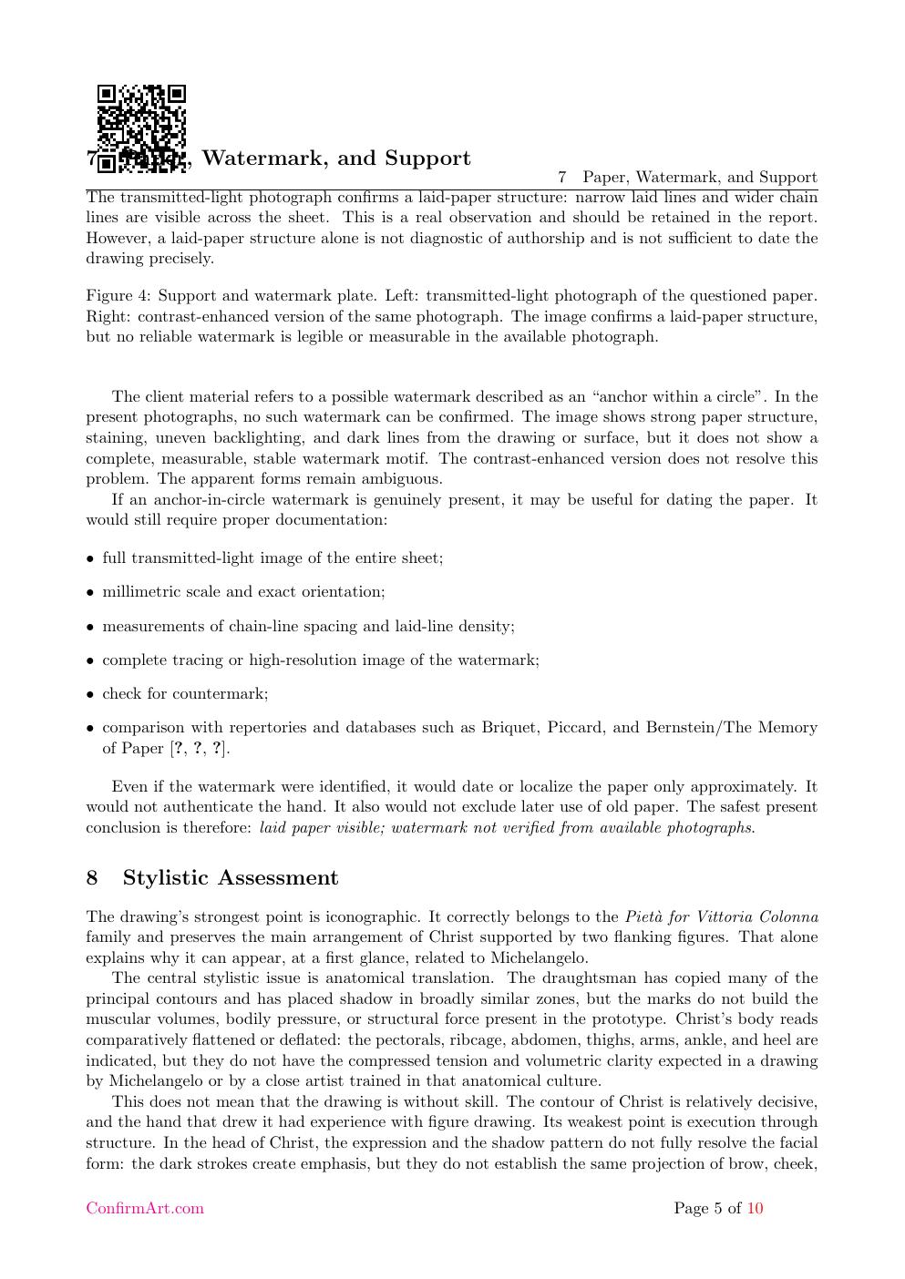 Michael report sample page 5