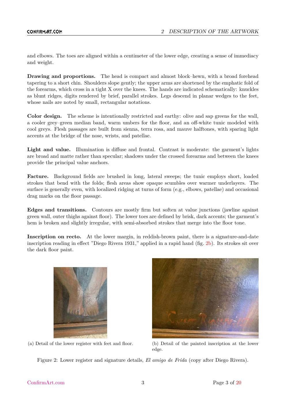 El amigo de Frida report sample page 3