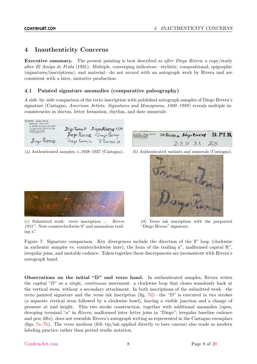 El amigo de Frida report sample page 8
