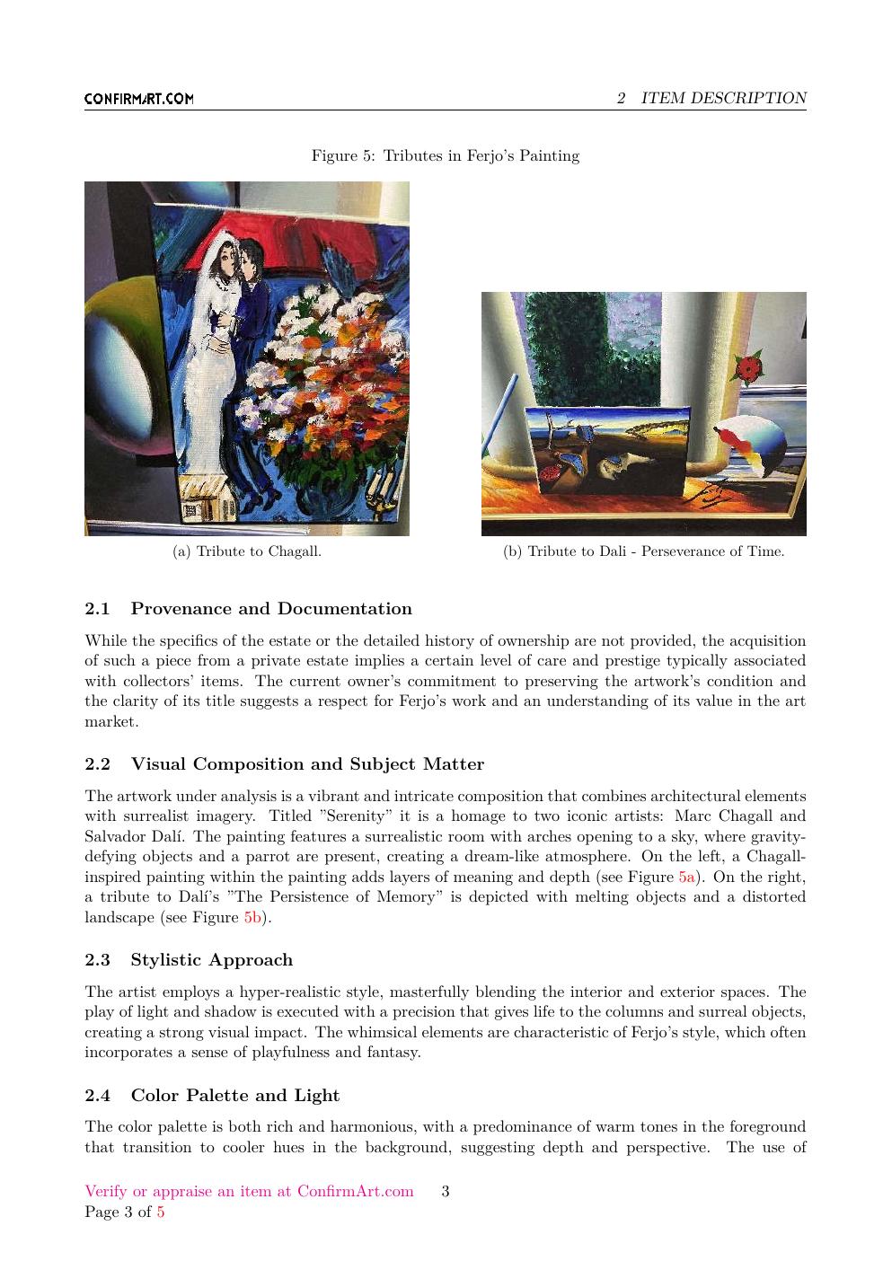 Garden Serenity report sample page 3