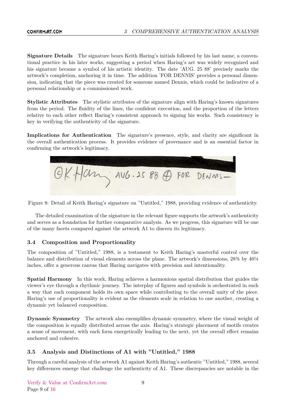 Drawing report sample page 9