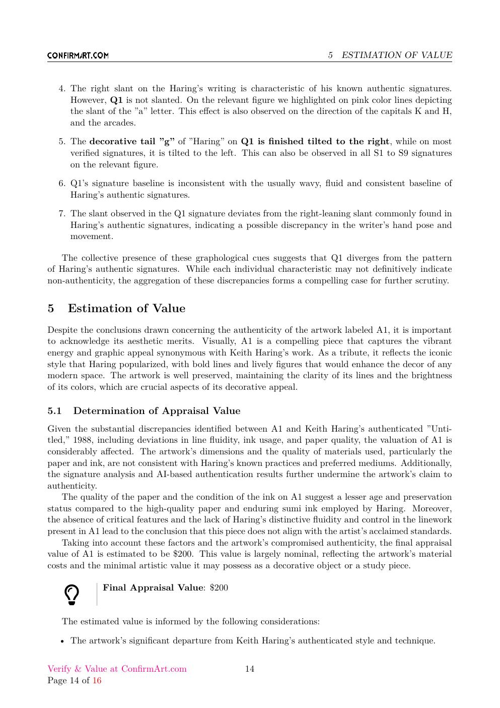 Drawing report sample page 14