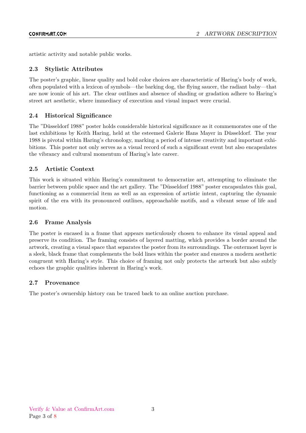 Düsseldorf 1988 report sample page 3