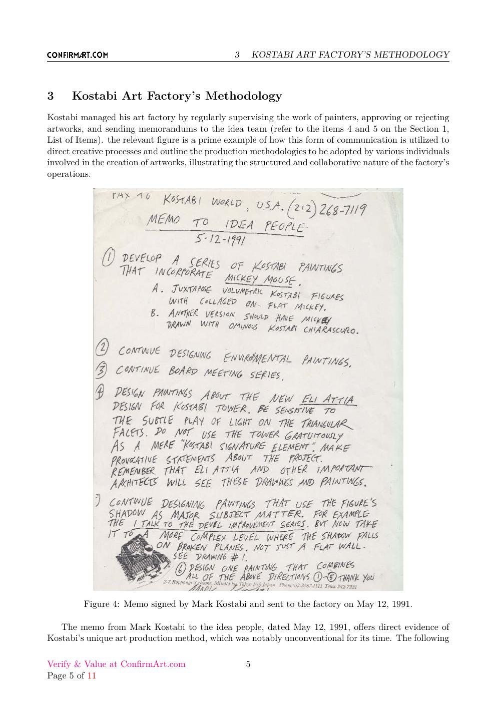Mark Kostabi: Andy Warhol had nothing on this guy report sample page 5