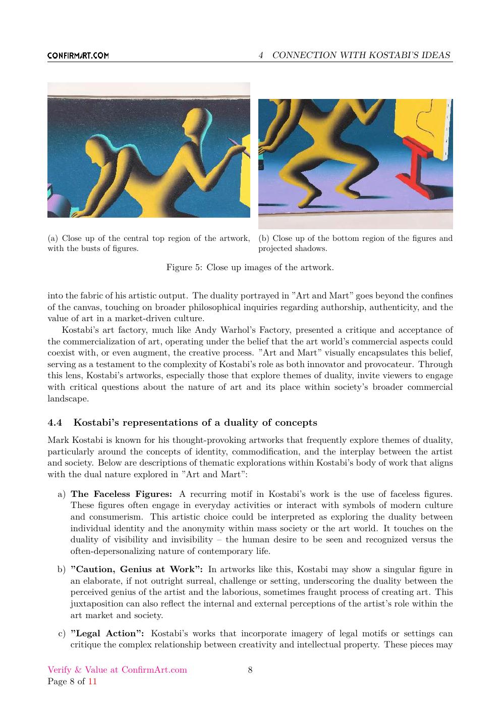 Mark Kostabi: Andy Warhol had nothing on this guy report sample page 8