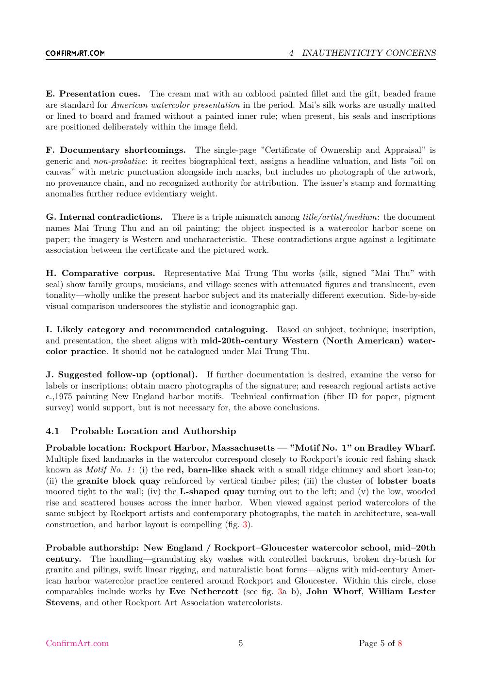 Mai Trung Thu watercolor study report sample page 5