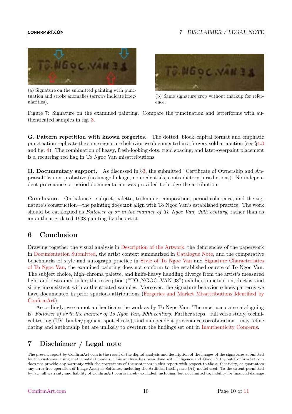 Resistance report sample page 10