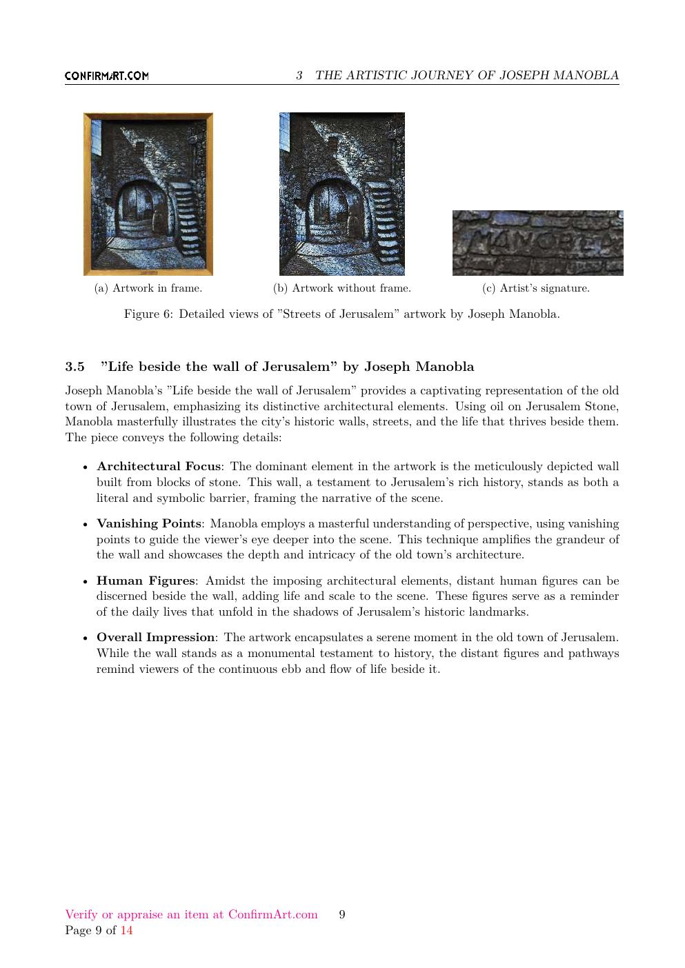 Desert Scene report sample page 9