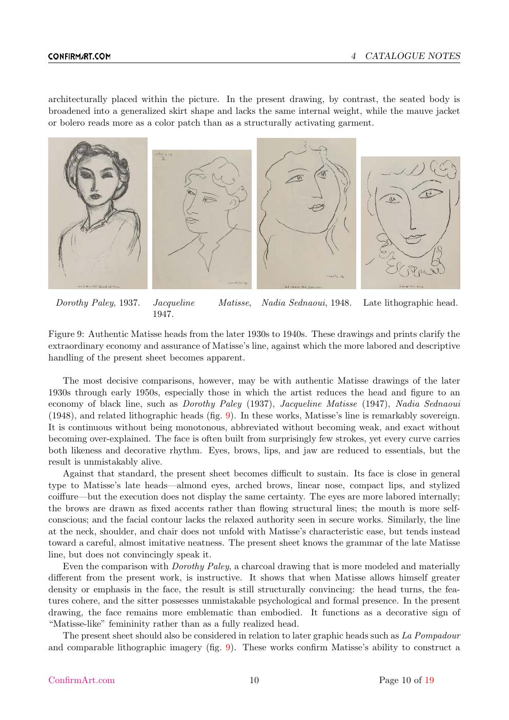 Drawing report sample page 10