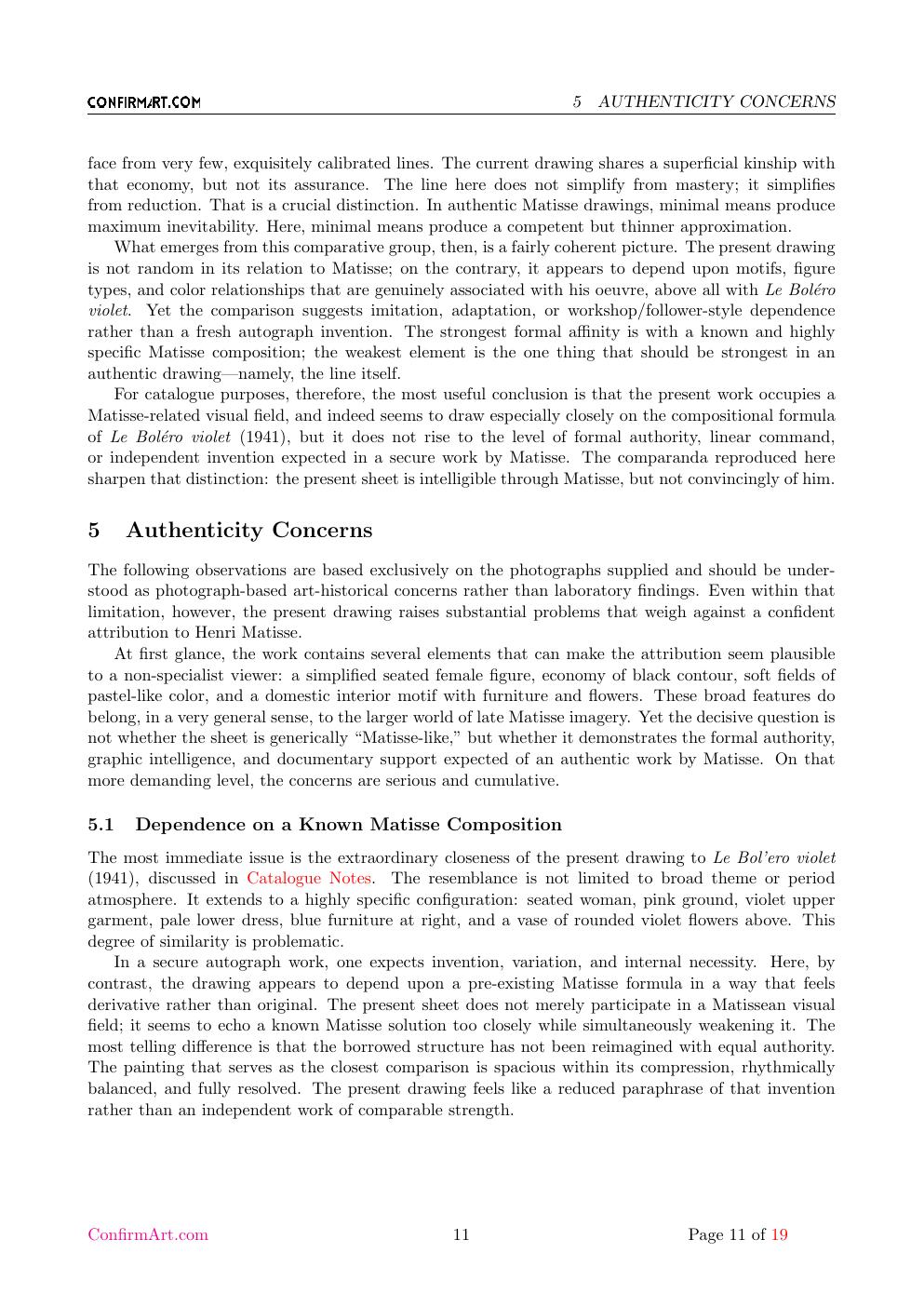 Drawing report sample page 11