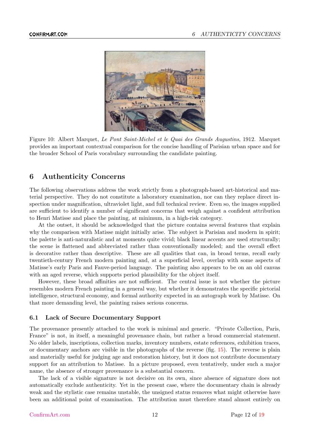 Fruit Seller report sample page 12