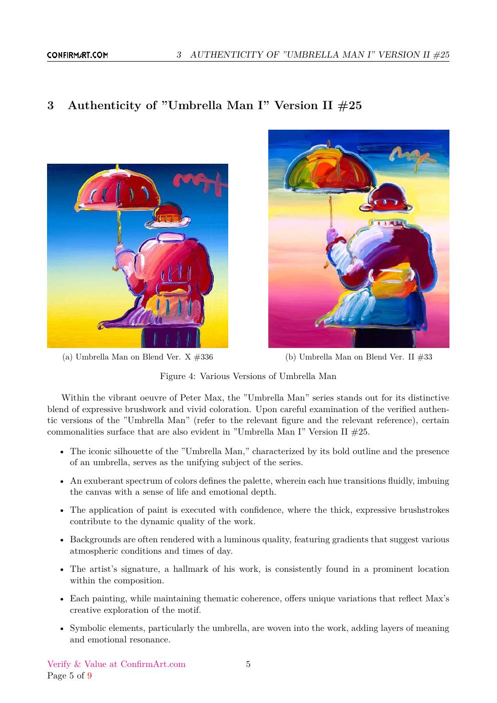 Umbrella Man I report sample page 5