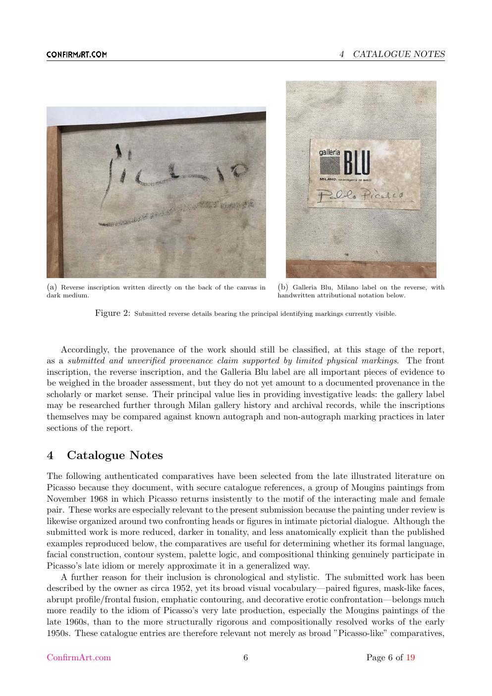 Dual Reflection report sample page 6