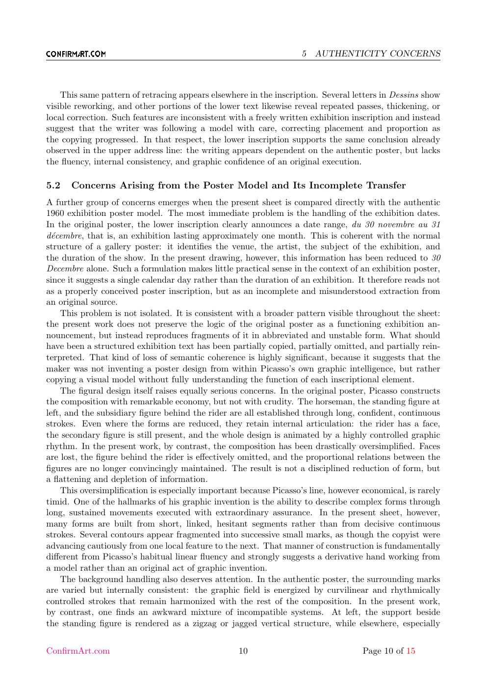Galerie Louise Leiris report sample page 10