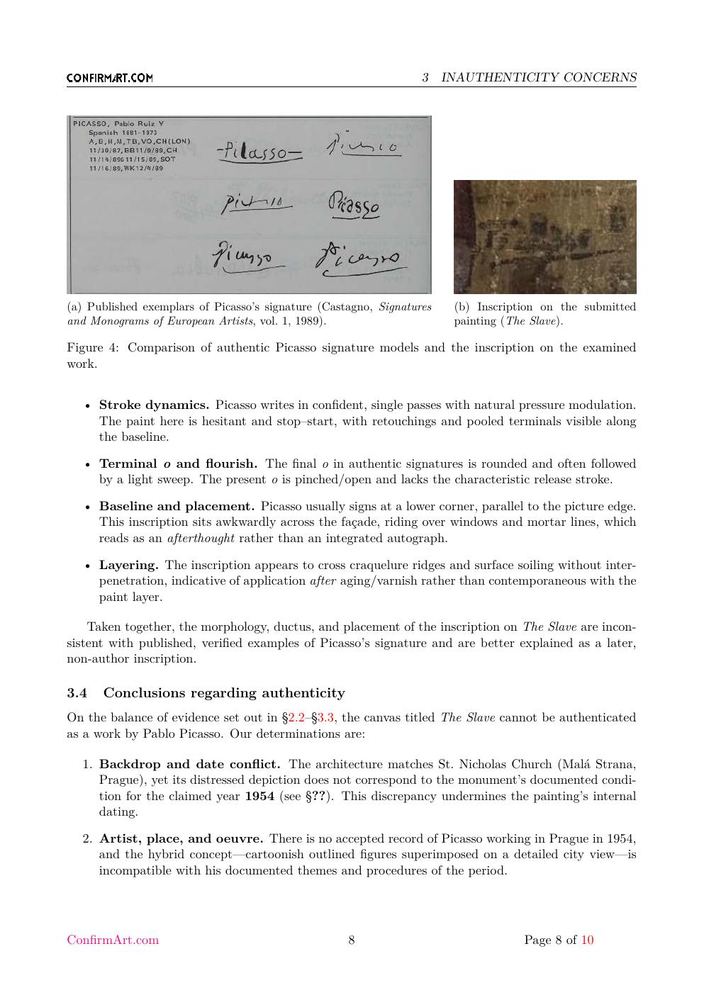 The Slave report sample page 8