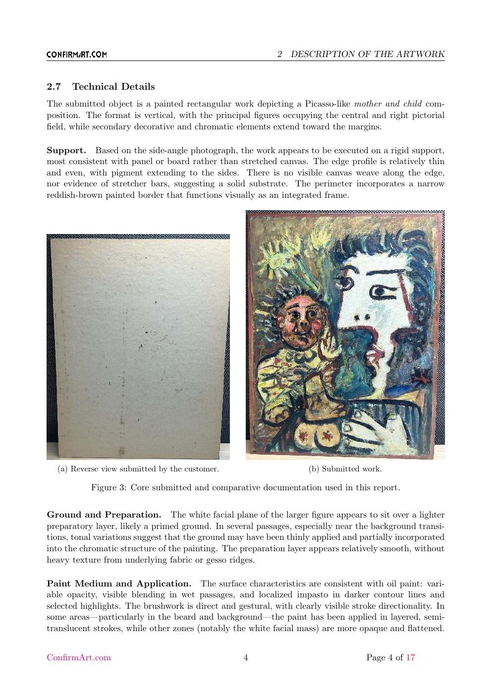 Mother Child report sample page 4