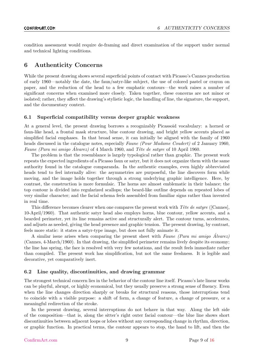 Faune rieur (Pour Madame Coudert) report sample page 9