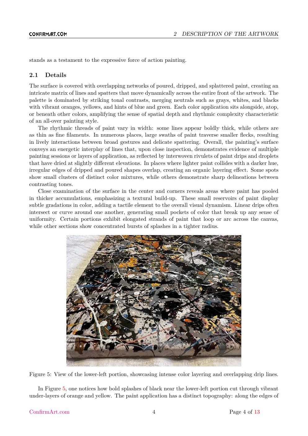 Number 1 report sample page 4