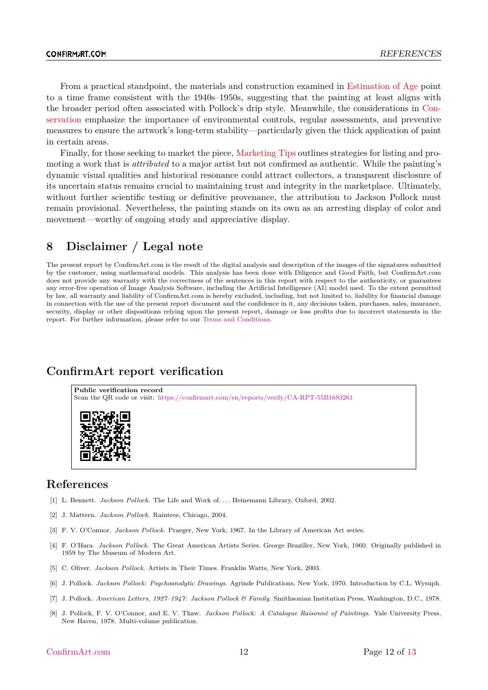 Number 1 report sample page 12