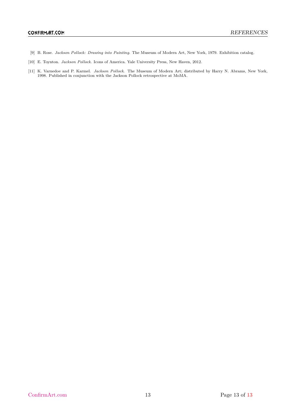 Number 1 report sample page 13