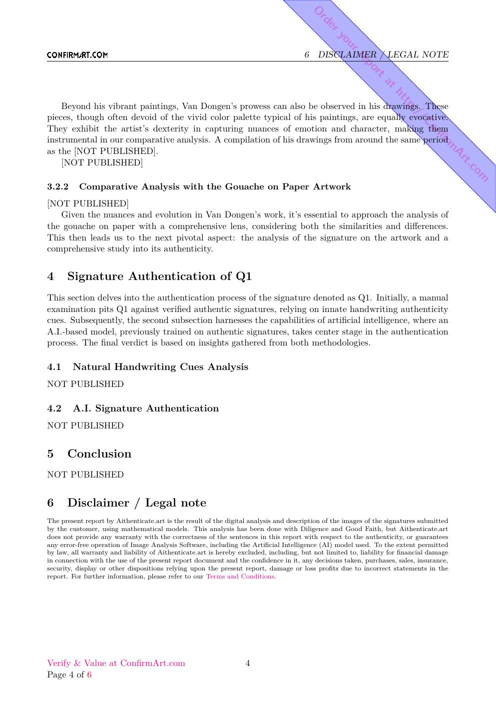 Madame Vitti (Italian Edition) report sample page 4