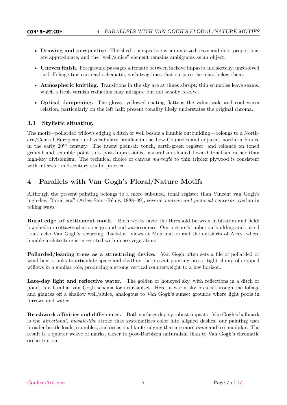 Water well painting study report sample page 7