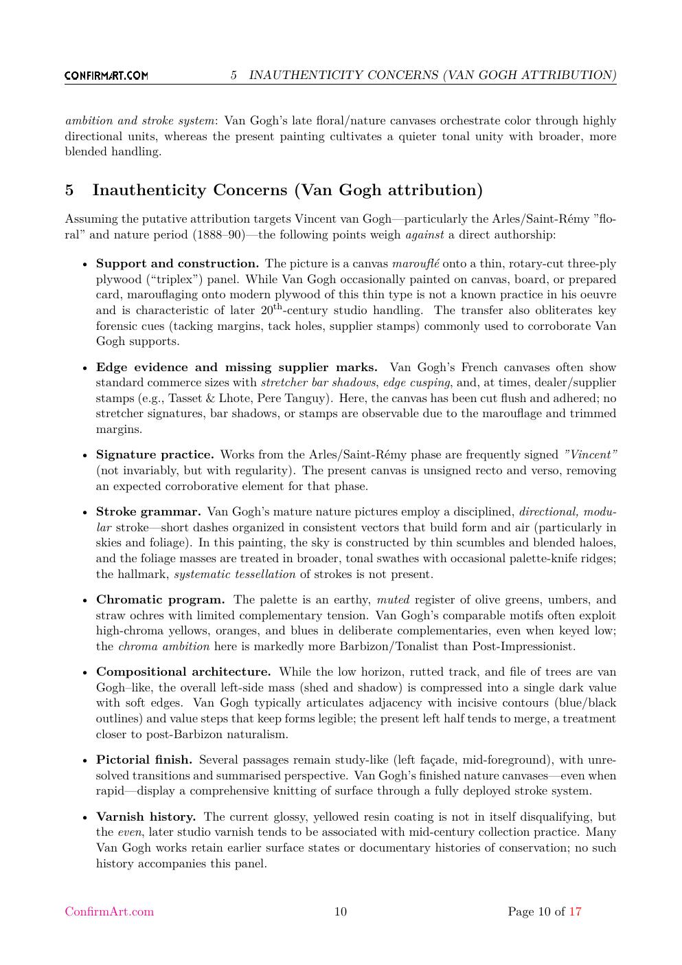 Water well painting study report sample page 10