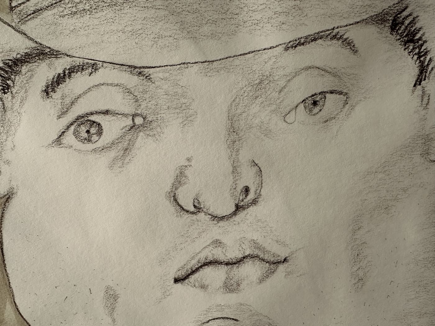 Man on fedora: Condition