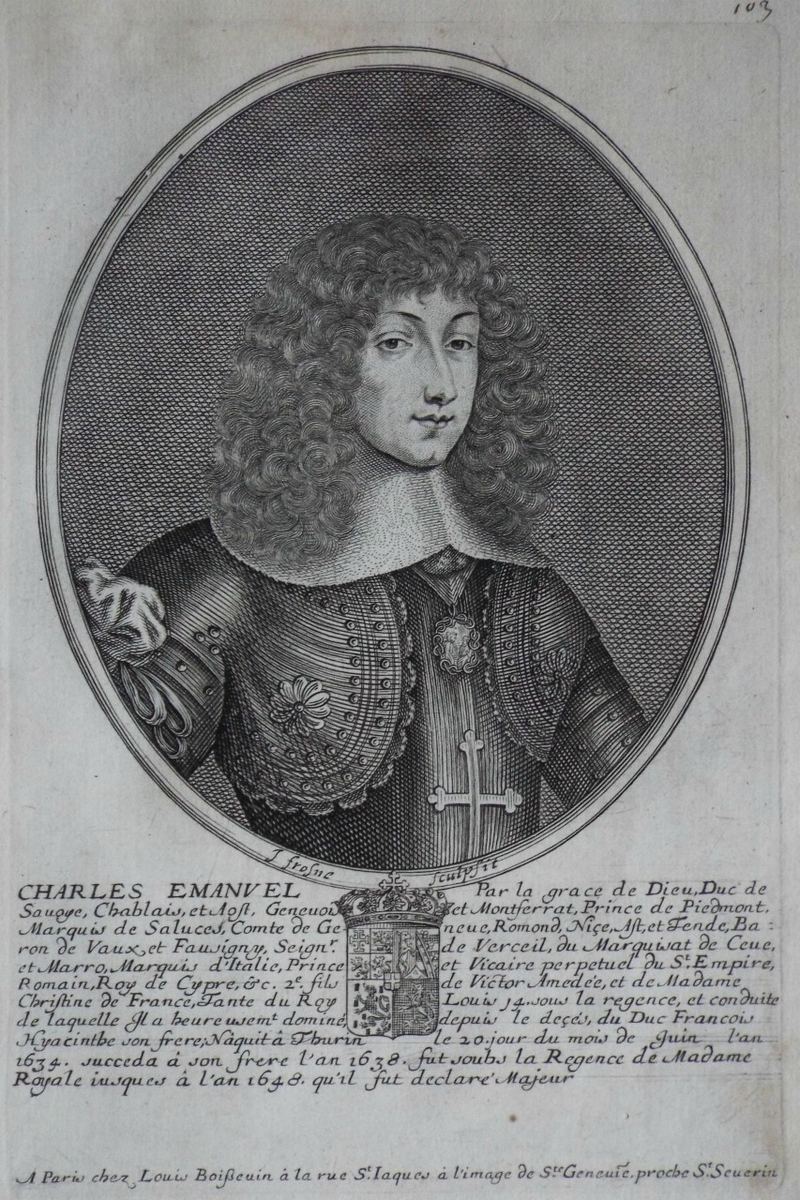 Charles Emmanuel II, Duke of Savoy: Description of the Artwork
