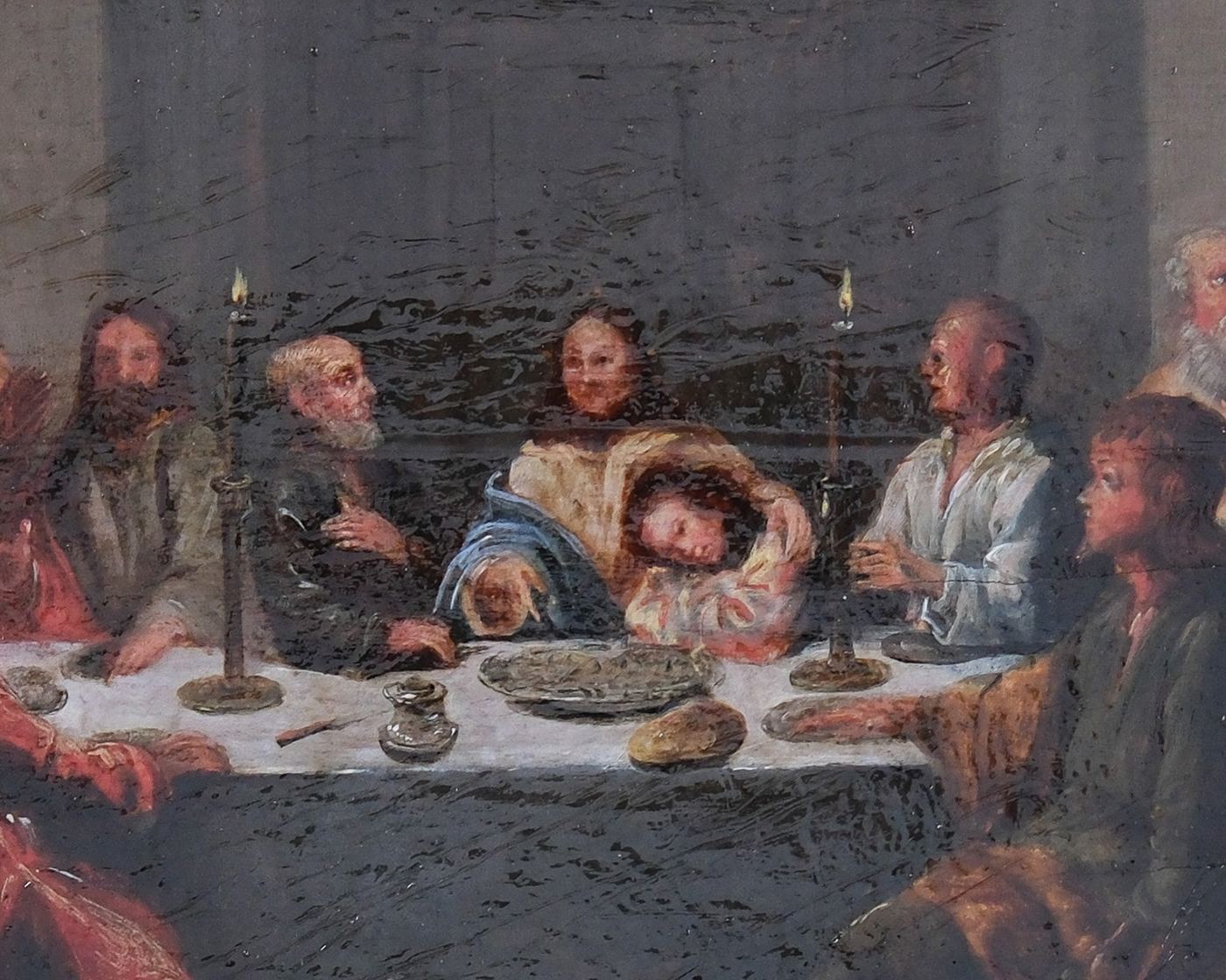 Anonymous Continental School, late 18 th: Close-up evidence of handling \ ageing mechanisms