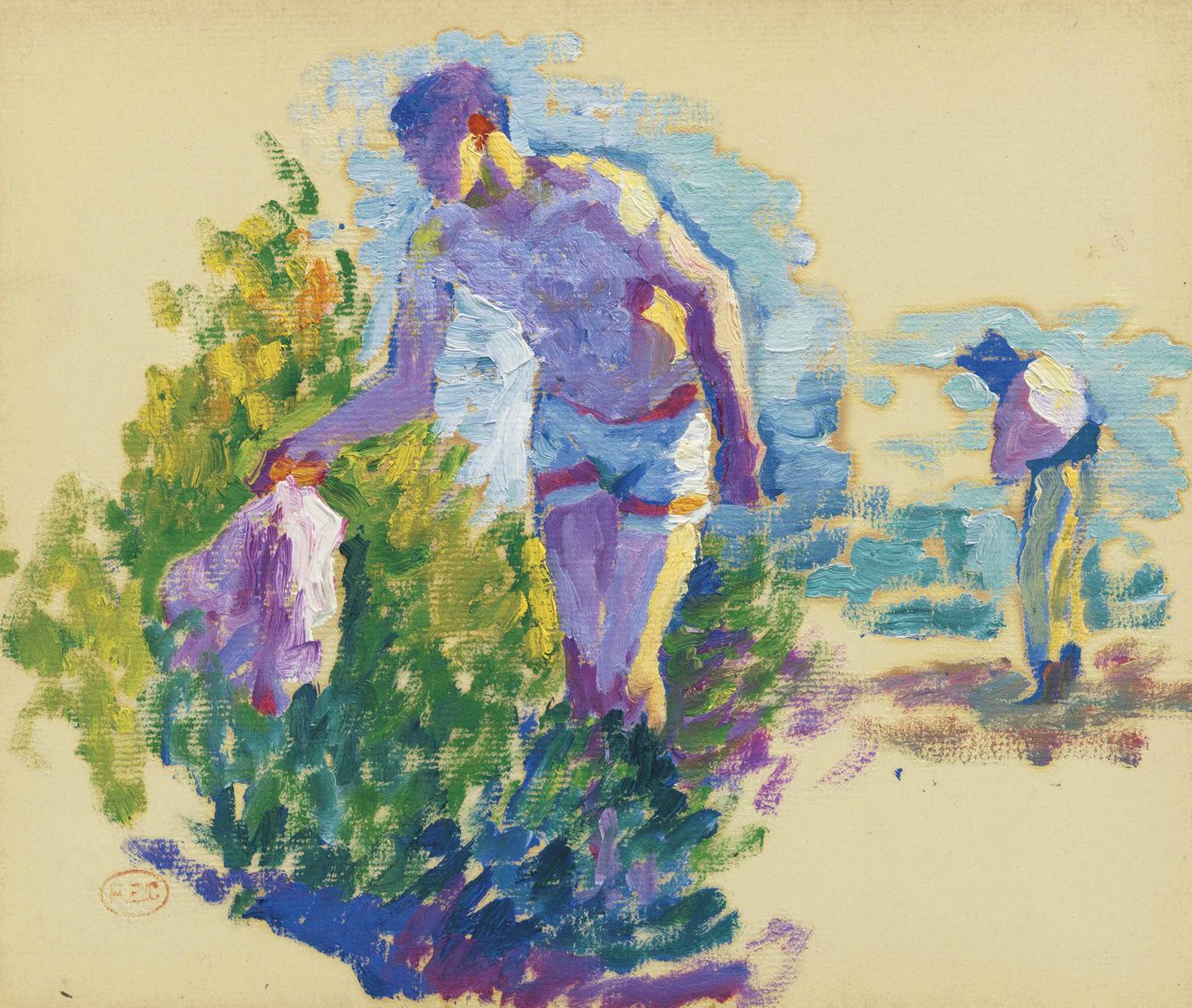 Henri Edmond Cross Painting attributed to Henri Edmond Cross authentication evidence image 3