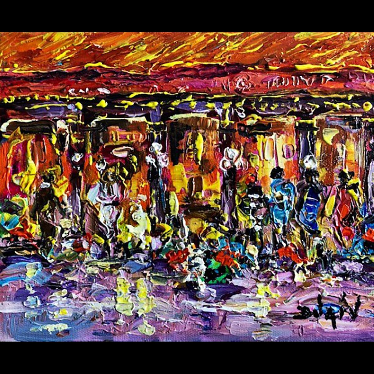 Paris au Theatre: Echoes of Duaiv's Artistic Vision Across Cityscapes