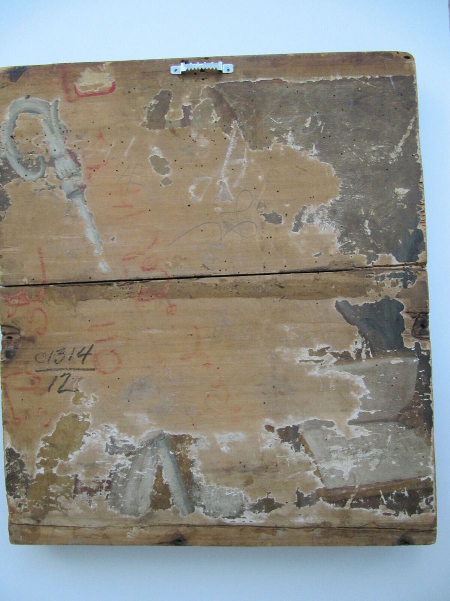 Italian Paintings 13th and 14th Centuries: Observations from the Artwork's Rear
