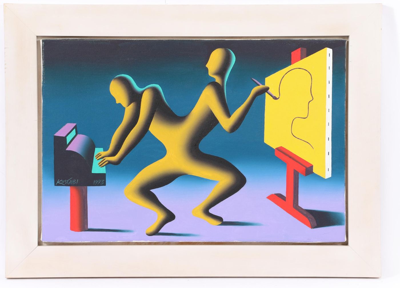 Mark Kostabi: Andy Warhol had nothing on this guy: List of items