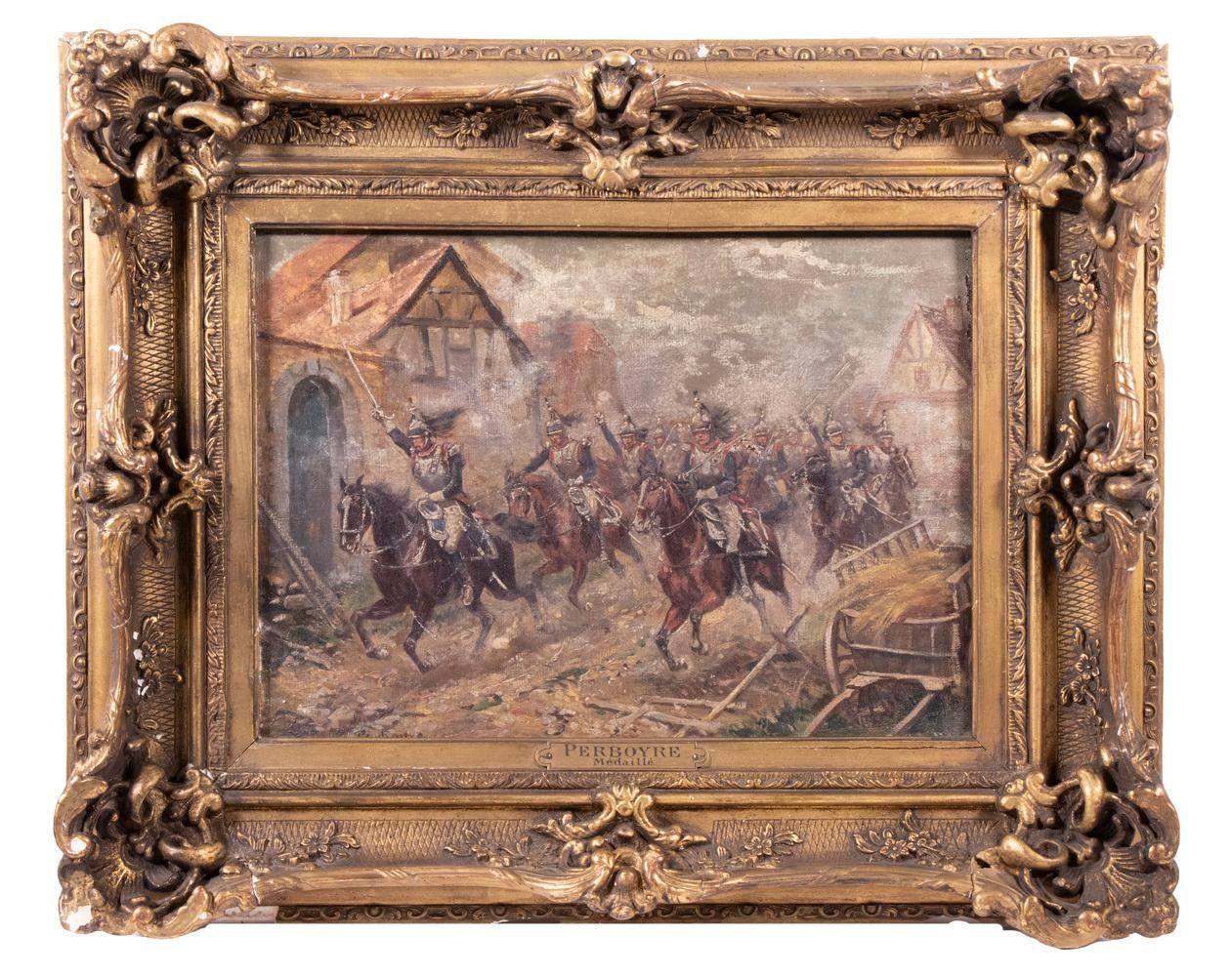 Hussars Traversant un Village: List of items