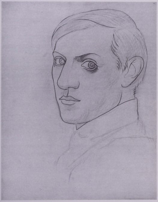 Picasso composition study: Self-Portrait, May–June 1919