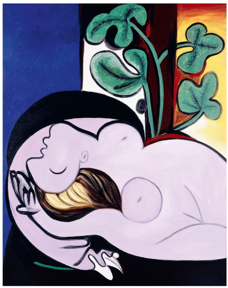 Picasso nude painting study: References to other works from Picasso