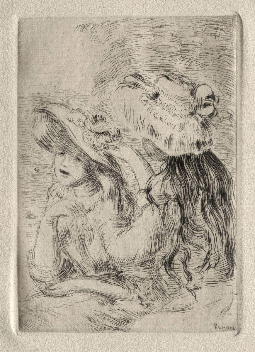Renoir signature study: Similar Artworks by Pierre-Auguste Renoir
