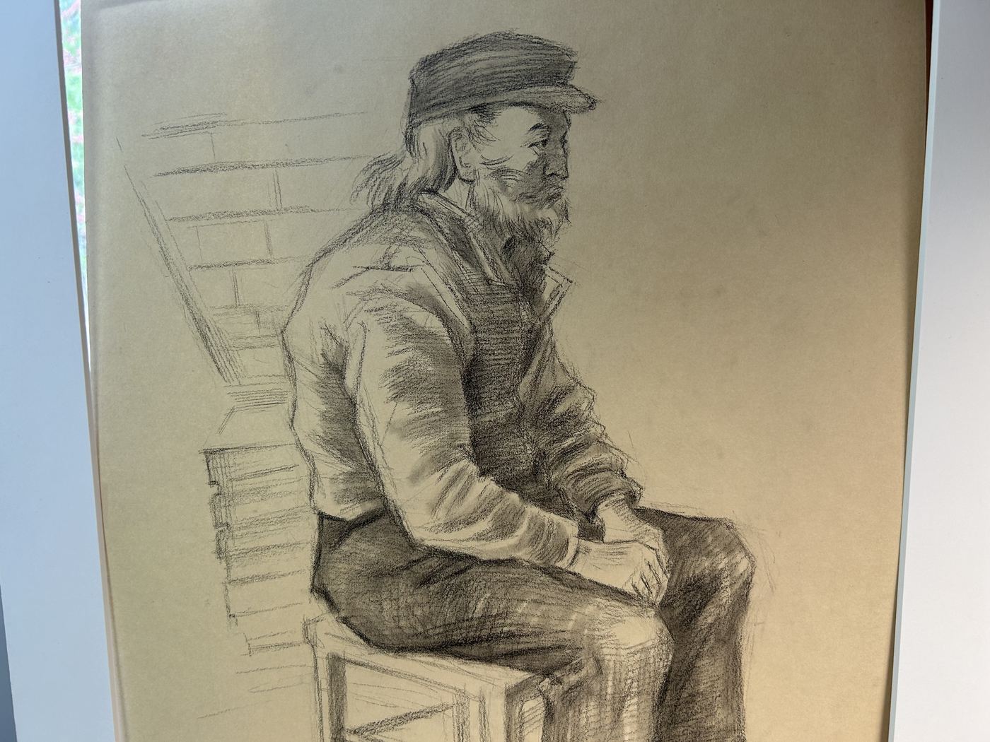 Van Gogh drawing study: Description of the Artwork