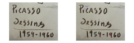 Galerie Louise Leiris: Signature and Date Inscriptions